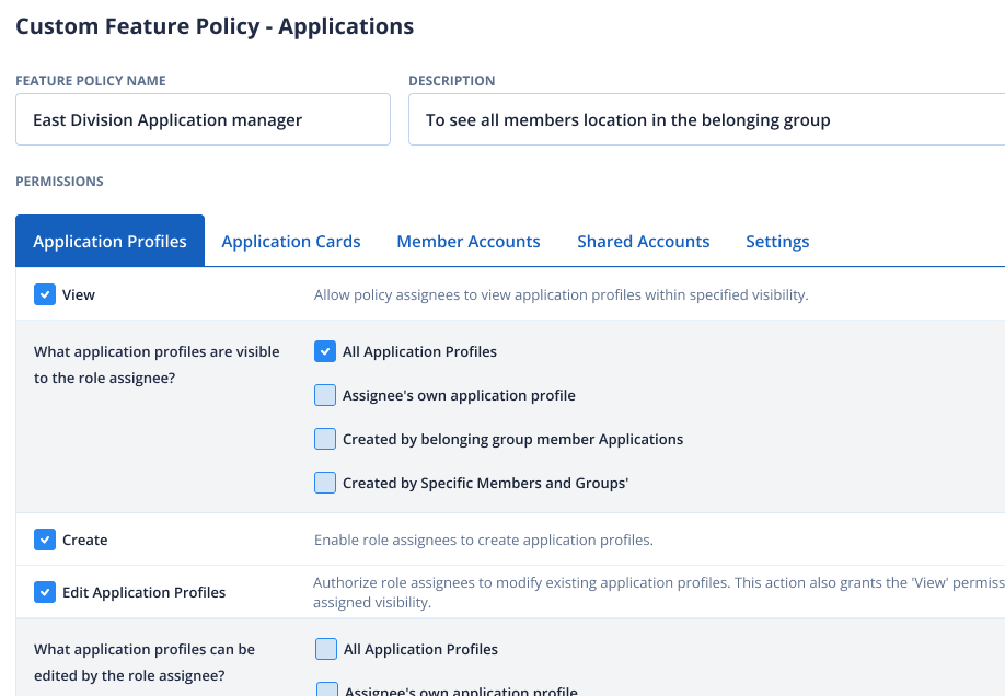 Application launchpad